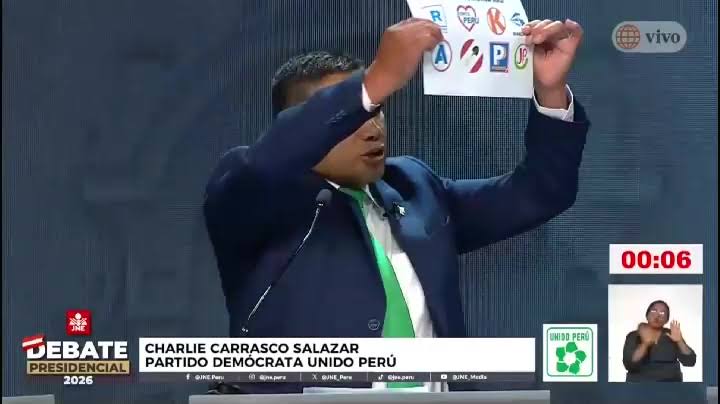 Charlie Carrasco - Candidato a la Presidencia del Perú